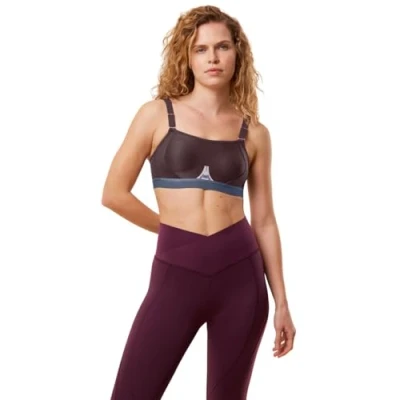 Imagen de triaction by Triumph Gravity LITE Sujetadores deportivos con sujeción alta, Mujer, Talla: 85B, Deep burgundy
