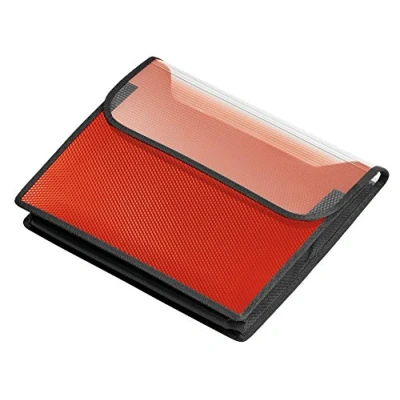 Imagen de Veloflex 1443422 Reuniones de Carpeta Velobag, DIN A4, horizontal, altura 40 mm, Rojo