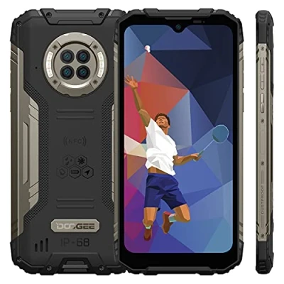 Imagen de DOOGEE S96 Pro Teléfono Móvil Resistente 4G,IP68 Smartphone Impermeable【8GB RAM+128GB ROM】con NFC,Batería 6350mAh,Carga Inalambrica,Rápida 24W,Cuatro Cámara 48MP,Pantalla 6.22,Android 10