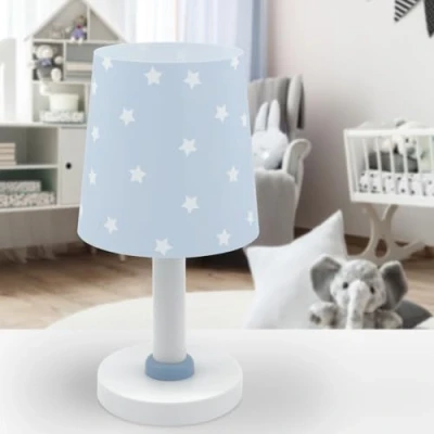 Imagen de Dalber Lámpara Infantil De Mesa Star Light Estrellas Azul, 82211T, E14