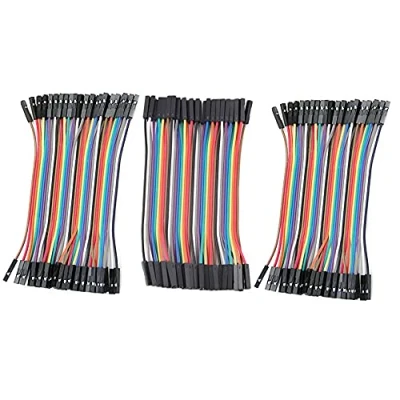 Imagen de Aihasd 120P 10cm 1P Hembra Cable Dupont Pasa Corriente para Tablero de circuitos