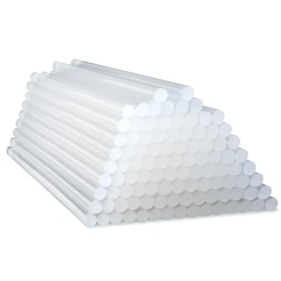 Imagen de Tacwise 1562 Barras de Pegamento Termofusible Extra Largas, 7 mm x 150 mm, Paquete 100, Transparentes