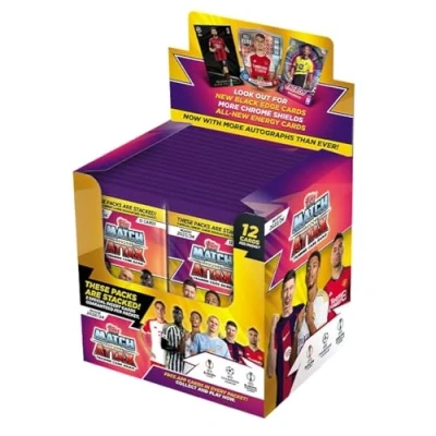 Imagen de Topps Match Attax 23/24 Caja Completa (36 paquetes/432 Tarjetas)