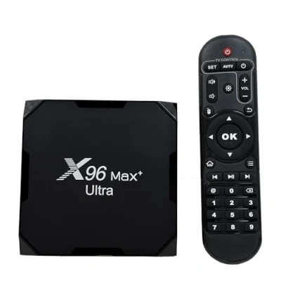 Imagen de 4GB 64GB X96 MAX Plus Ultra TV Box Android 11 Amlogic S905X4 2.4G/5G WiFi BT4.0 Soporte AV1 H.265 8K 24fps 4K 60fps HDR Set Top