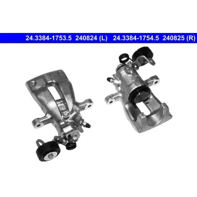 Imagen de ATE 24.3384 1753.5 Pinza de freno sin soporte OPEL: Zafira A, Meriva Astra G CC