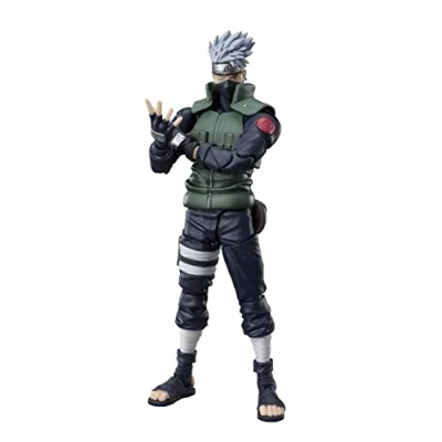 Imagen de MERCHANDISING LICENCE Hatake Kakashi The famed Sharingan Hero Fig 15 cm Naruto Shippuden SH figuarts