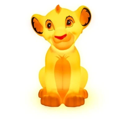Imagen de Paladone Simba luz en forma de 3D Producto oficial del Rey León, nocturna Disney para mesita noche o decoración habitación niños, funciona con pilas