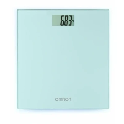 Imagen de Báscula personal digital OMRON HN289 con pantalla LCD grande y pies antideslizantes extra delgada Gris