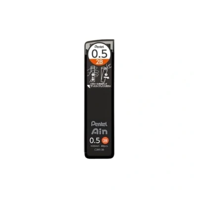 Imagen de Pentel Ain Leads Refill for Mechanical Pencil 0,5 mm 2B 40 unidades