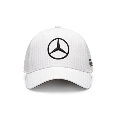 Imagen de Mercedes AMG Petronas Formula One Team Gorra de Lewis Hamilton 2023 Blanco Talla única