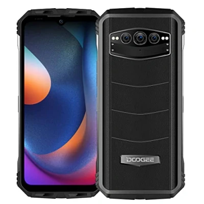 Imagen de DOOGEE S100 Smartphone Resistente, Triple Cámara 108MP (Visión Nocturna IR 20MP), Helio G99 12GB+256GB, Batería 10800mAh, 6.6&quot; 120Hz FHD+, Android 12 IP68 Móvil Antigolpes, Carga Inalámbrica Negro