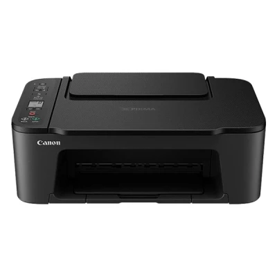 Imagen de Impresora multifunción Canon TS3450, Blanco/Negro y Color, 4800 x 1200 DPI, 7 ppm, Con escáner, Negro