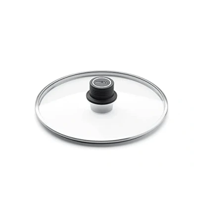 Imagen de Woll Diamond Logic XR Tapa de cristal seguridad (redonda, diámetro 28 cm, con ventilación permanente), transparente