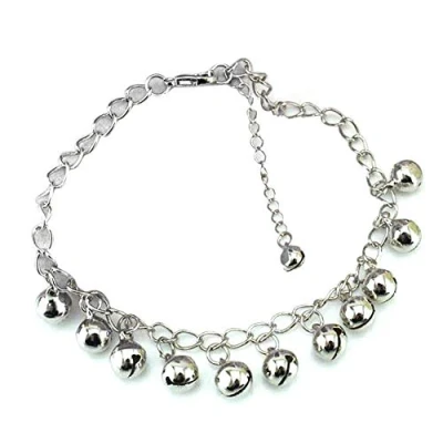 Imagen de N K Tobillera con cascabeles para mujer, pulsera de cuentas, sandalias, estilo vintage, la playa, duradera y práctica, diseño práctico duradero.