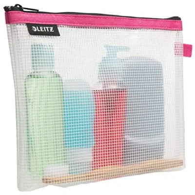 Imagen de Leitz WOW Funda de viaje para Cosméticos, Impermeable, Bolsa Aseo, Perfecta Viajes, 24x17x3 cm Rosa