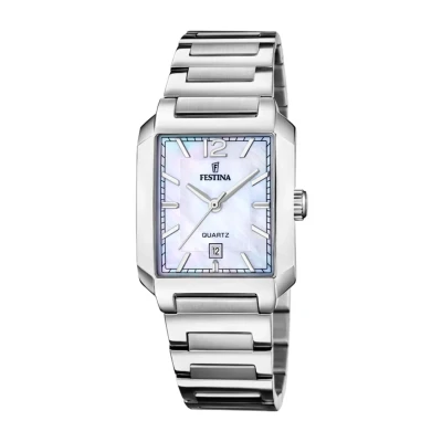 Imagen de Festina Reloj Mujer F20679/2 On The Square Caja de Acero Inoxidable 316l Plateado Correa