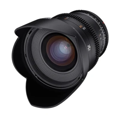 Imagen de Samyang SA1511 Lentes de Cámara Compatibles con 24MM T 1.5 MK2 Canon, Negro