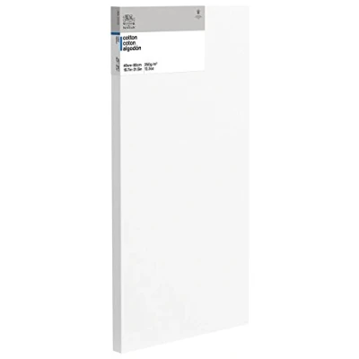 Imagen de Winsor &amp; Newton Lienzo de algodón, Blanco, 40 x 80 45 cm