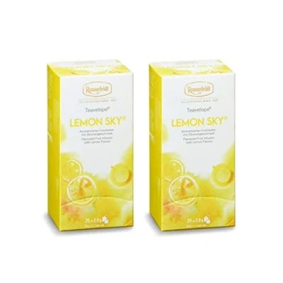 Imagen de Ronnefeldt Teavelope Lemon Sky té aromático para (2 x 25 2 g)