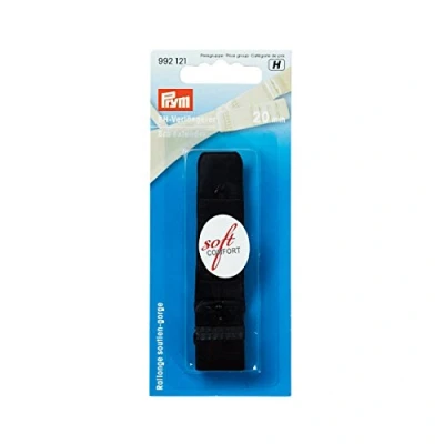 Imagen de Prym Bra Extender Hooks, Black, Cama Sencilla