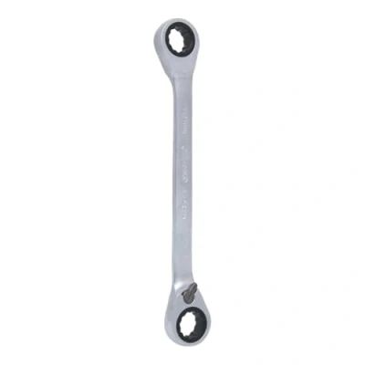 Imagen de KS Tools 503.4573 Llave de estrella doble carraca GEARplus, conmutable 10x11 mm