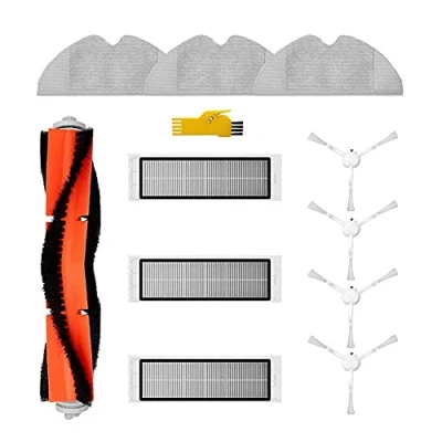 Imagen de Kit de accesorios MIKONG para Xiaomi XM200022 Dreame F9 1C 25012 STYTJ01ZHM Piezas repuesto robot aspirador 11 paquetes cepillo principal, filtro y lateral