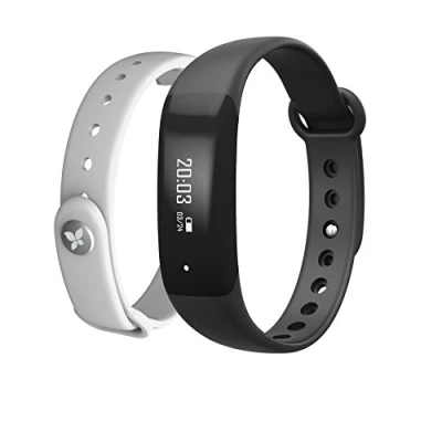 Imagen de Prixton at600 Pulsera DE Actividad 0.5&quot; con Bluetooth, Color Negro y Blanco