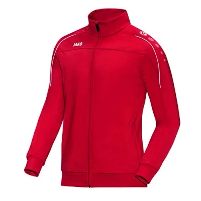 Imagen de Jako Classico poliéster Chaqueta, Todo el año, Hombre, Color Rojo, tamaño 3XL