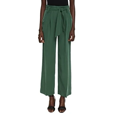 Imagen de ESPRIT Paperbag Hose mit Stoffgürtel, LENZING™ ECOVERO™
