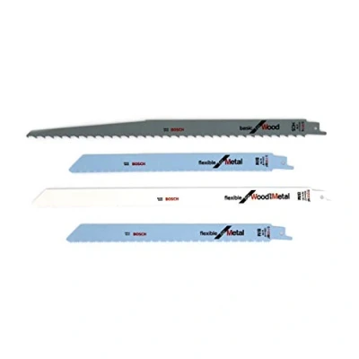 Imagen de Bosch Professional Set de Hojas sierra sable 20 uds Flexible (para metal y madera, accesorios para sierras sable)