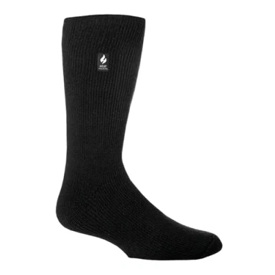 Imagen de HEAT HOLDERS Calcetines térmicos originales para hombre y mujer, 2,3 tog, 3 tamaños, gruesos, cálidos, esponjosos, aislantes, invierno, ideales Raynauds, Negro, 6 11