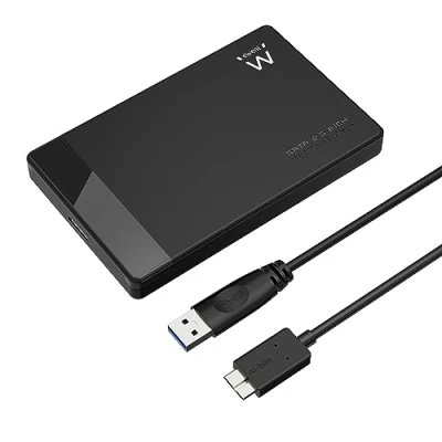 Imagen de EWENT CAJA HDD/SDD SATA 2.5 SIN TORNILLOS USB 3.2
