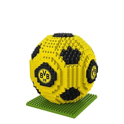 Imagen de FOCO Licencia Oficial del Borussia Dortmund BRXLZ Piedras 3D Fútbol Juego de construcción 12+ yo