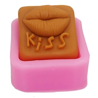 Imagen de LC Kiss N369 molde Craft Art de silicona jabón moldes DIY hecho a mano vela
