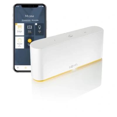 Imagen de Somfy 1870595 TaHoma Switch , Mando inteligente para el control del hogar tecnología io, RTS y Zigbee 3.0 Compatible con Google assistant, Alexa Homekit