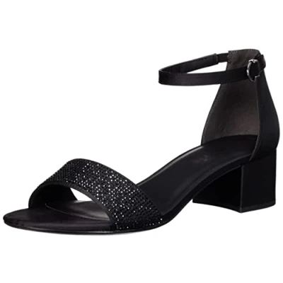 Imagen de Tamaris Heeled Sandal 1 28201 39 Talla 36,Color Black Glam, Sandalias Mujer, 37 EU