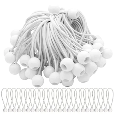 Imagen de Tensores Elasticos, 75 Piezas,Bungees Tensor Bola Profesionales con para marquesinas, Carpas, banderines, Lona, Accesorios adicionales Herramientas