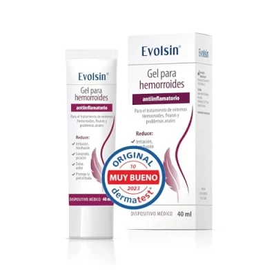 Imagen de Evolsin® gel para hemorroides 40ml Eficacia científicamente probada Reduce el dolor, sangrado y picor Producto sanitario I pomada hemorroidales