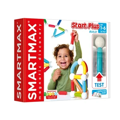 Imagen de SMARTMAX Start Plus, Magnetic Discovery Construction, Ages 1 6 Years