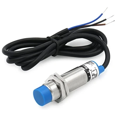 Imagen de Heschen M18 Inductivo Sensor de Proximidad Interruptor, No escudo Tipo, LJ18A3 8 Z/BX, Detector 8mm, 10 30VDC 200mA, NPN normalmente abierto (NO), 3 alambre