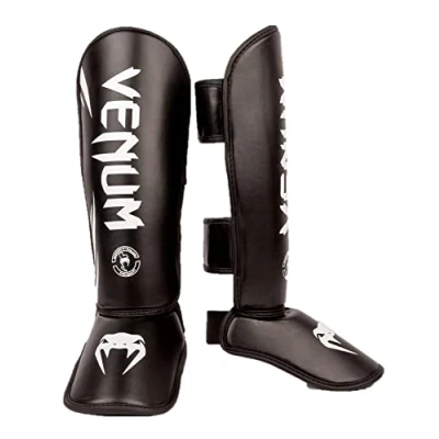 Imagen de Espinilleras VENUM Challenger Niños Negro/Blanco L, 04357 108 L