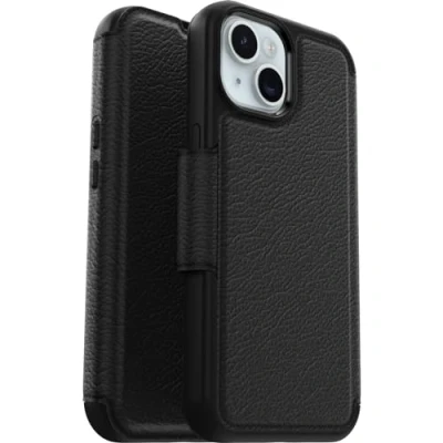 Imagen de Otterbox Strada MagSafe Leren Book Funda Apple iPhone 15
