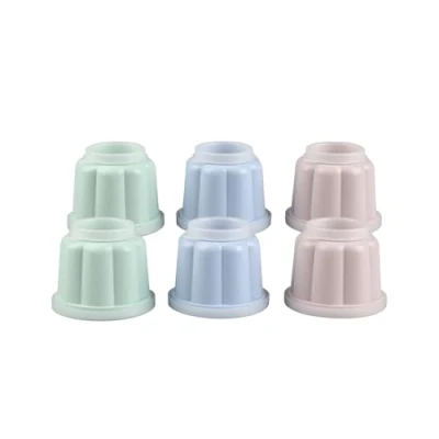 Imagen de Dr. Oetker postres Individuales con Tapa Pudding Molde gelatina, en plástico, Ca. 150ml, 7,5x7,5x6,5cm, 6uds, Surtidos Rosa, Verde Agua y Celeste, 7.5 cm, 6 Unidades, 1799