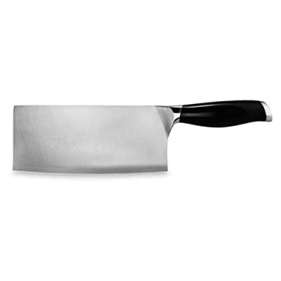 Imagen de Ken Hom KH511 Macheta de Cocina Acero Inoxidable 18cm, Excellence, Cuchillo Chef Asiático Profesional, Apto Para Lavavajillas