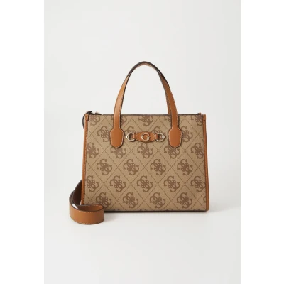 Imagen de Guess IZZY TOTE Bolso de mano, Mujer, Talla: One Size, Latte logo
