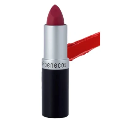Imagen de Benecos natural beauty 93956 lápiz labial mat mate con aceite de jojoba orgánico y cera abeja orgánica wow. colchoneta