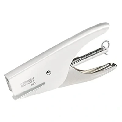 Imagen de Leitz Rapid 10538702 S51 Grapadora (capacidad para 15 hojas), color blanco