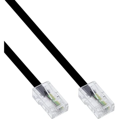 Imagen de Inline Isdn Rj45 10m Negro Cables De Red