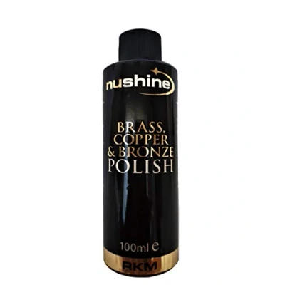 Imagen de Nushine Brass, Copper &amp; bronce Polish Limpiador para latón, cobre y 100 ml