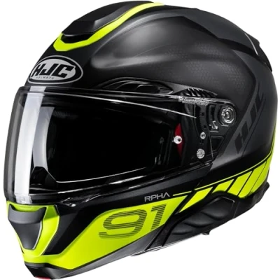 Imagen de HJC, Casco Moto Modular RPHA91 RAFINO MC3HSF, L